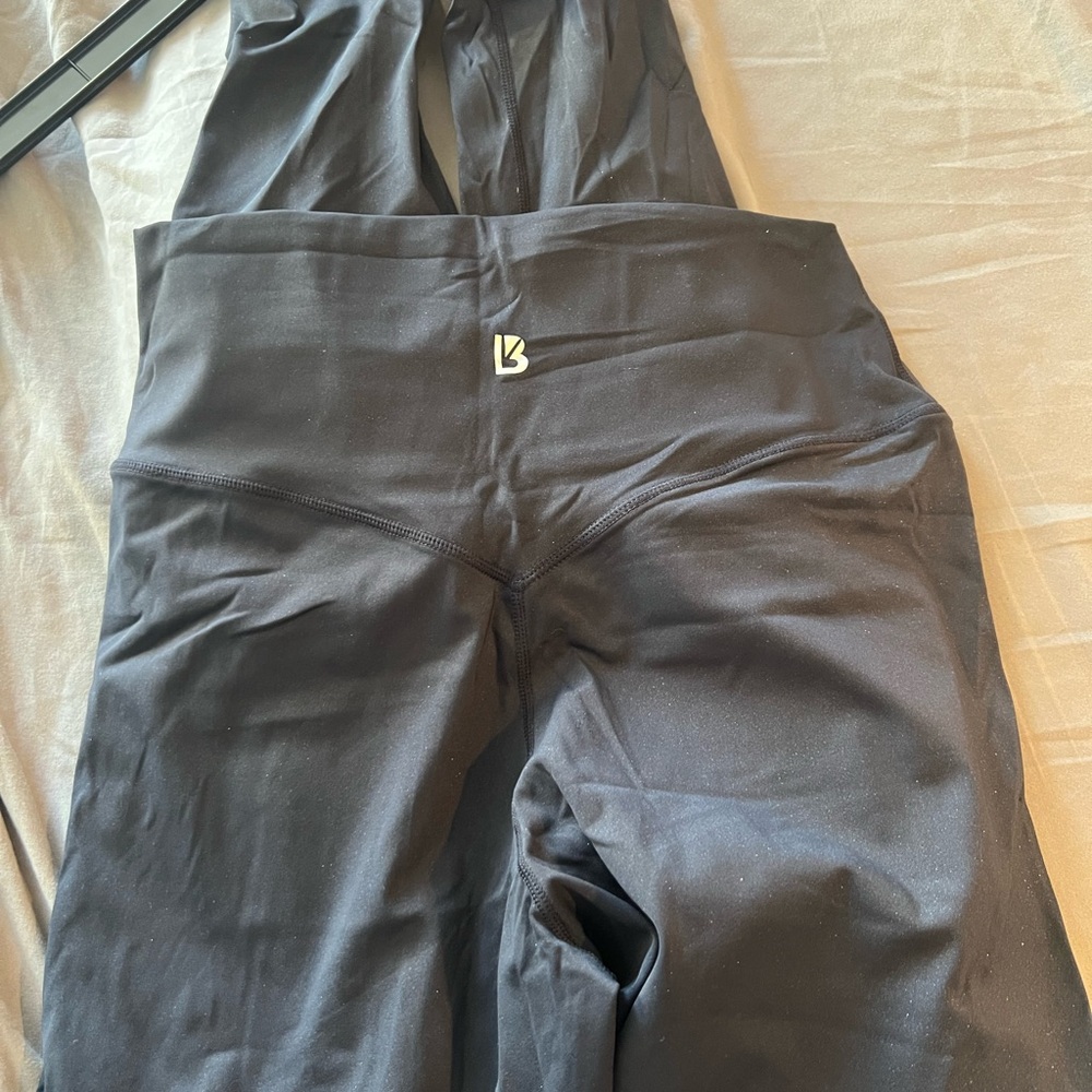 Black Leggings with Logo